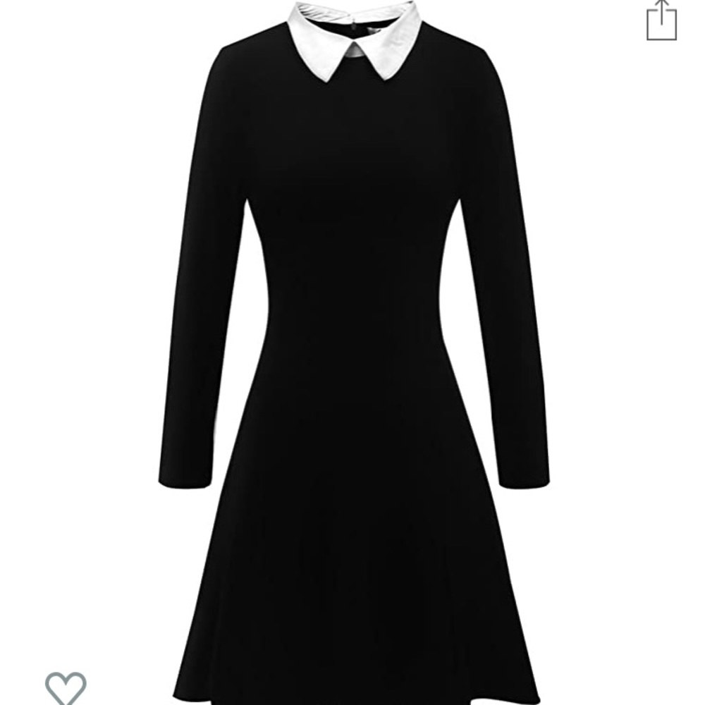 “Wednesday Addams” dress